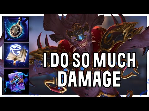 THIS GOD IS THE KING OF POKE DAMAGE - Thoth Mid Ranked Conquest