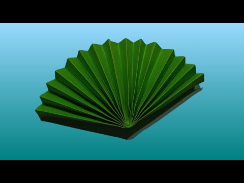 Learn How To Make Paper Fan | Origami For Kids