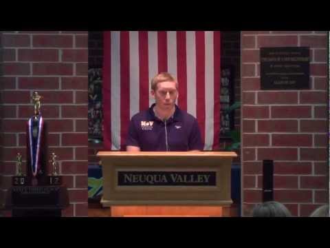 3rd Place Trophy Ceremony For Girls Swimming & Diving