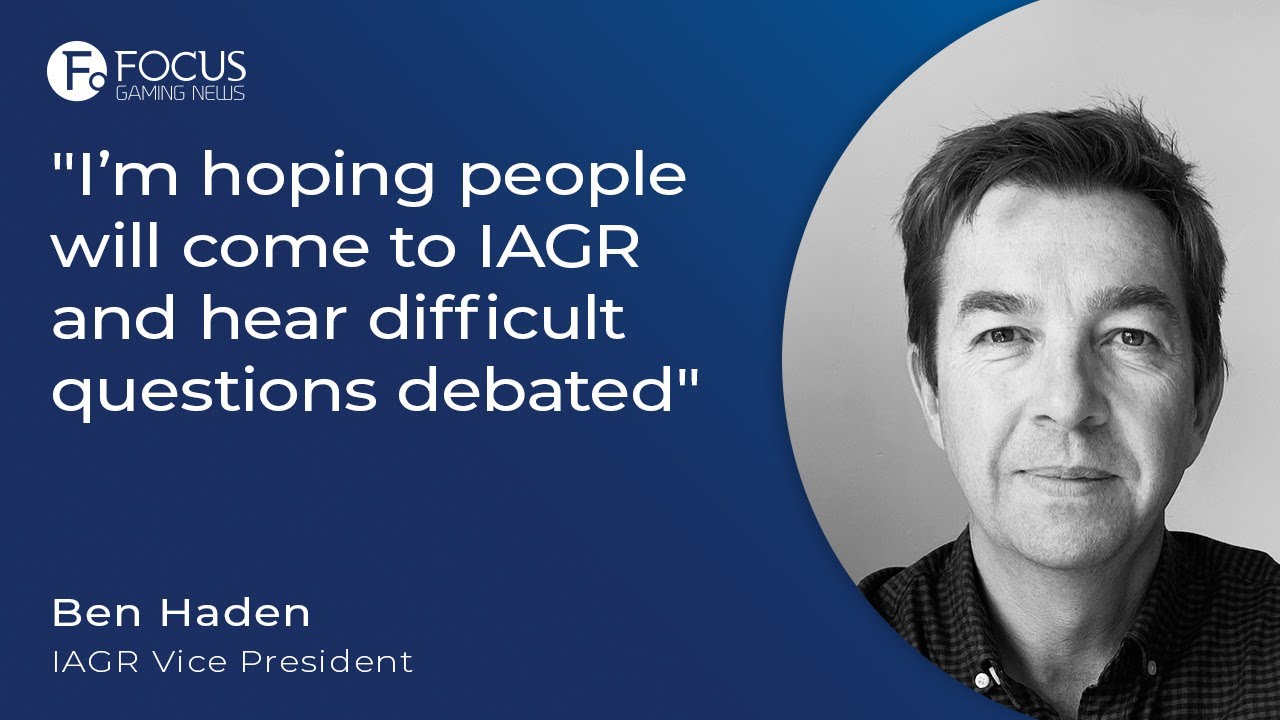 "I’m hoping people will come to IAGR and hear difficult questions debated"  - Ben Haden, VP at IAGR.