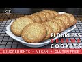 Flourless SESAME SEEDS Cookies Gluten Free Vegan