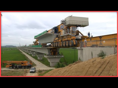 World Amazing Biggest Construction Machines - Amazing Modern Bridge Construction Technology