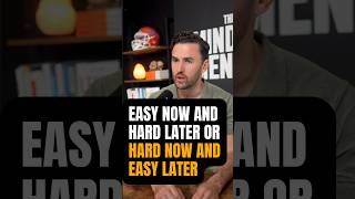 Easy now & hard later OR hard now & easy later👉 IG:@robdialjr #selfdevelopment #motivation