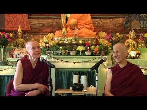 05-08-19 On Becoming Buddhist Nuns with Venerable Thubten Chodron and Venerable Sangye Khadro