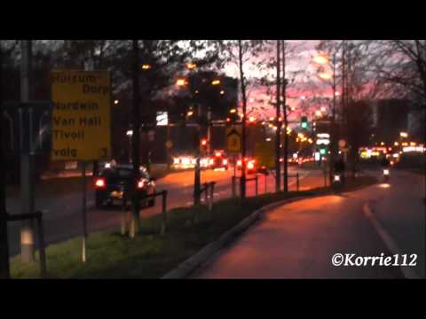 Silverline Ambulance 02-113 en Rapid Responder 02-344 met spoed naar het MCL vanaf melding