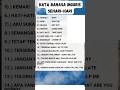 Kata Bahasa Inggris Sehari Hari Sering Diucapkan