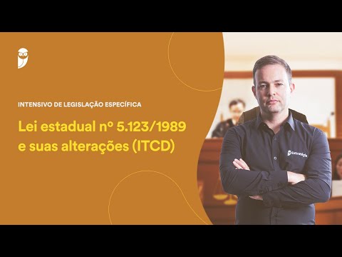 Intensivo de Legislação Específica  - Lei Estadual nº 5.123/1989 e suas alterações