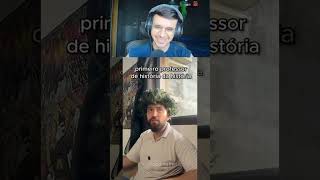 PRIMEIRO PROFESSOR DE HISTÓRIA DO MUNDO😂😂 REACT DIOGO MATHEUS #shorts