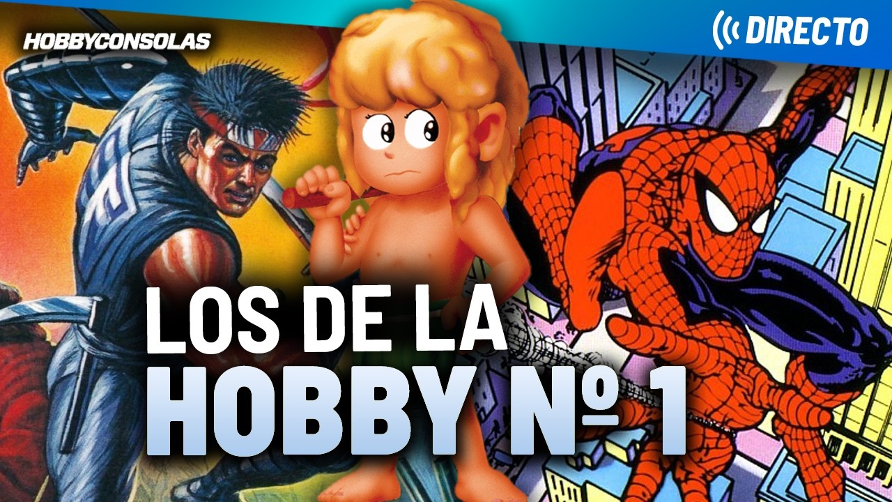 Probamos los JUEGOS de la HOBBY CONSOLAS nº1 - Wonder Boy, Blue Shadow, Spider-man...