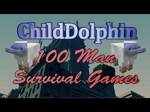 Minecraft PVP: 100 Man Hunger Games w/ TheCampingRusher - Sheep Attack