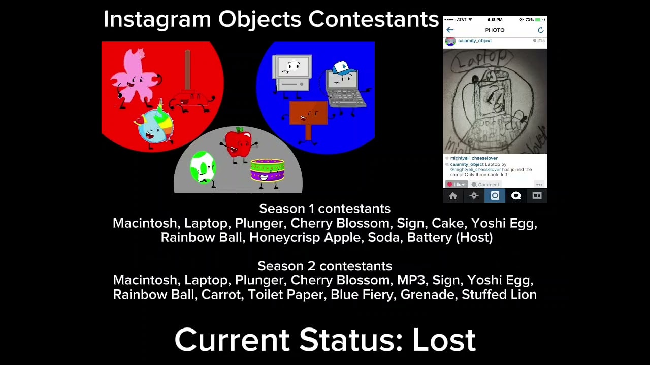 Object show lost media: #1 Instagram objects