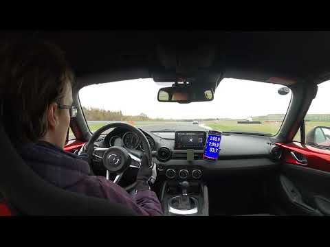 Personal track record at the Autodrom Most racetrack in Mazda MX-5 ND