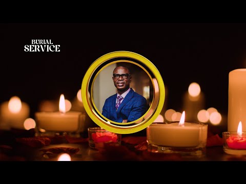 BURIAL SERVICE  FOR THE LATE REV STEPHEN KWESI ADJARTEY