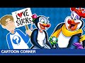 THE PEBBLE AND THE PENGUIN REVIEW Cartoon Corner