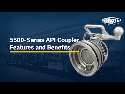 5500-Series API Coupler Features and Benefits