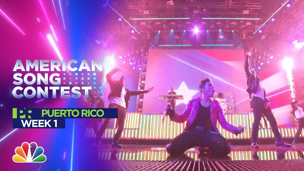 Christian Pagán - LOKO - LIVE - Puerto Rico - Week 1 - American Song Contest 2022