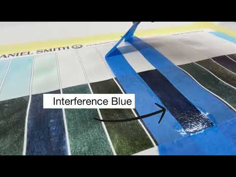What Color Wednesday: Interference Blue