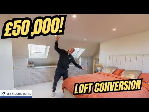 £50,000 FINISHED Dormer Loft Conversion! DJ Moore Lofts!
