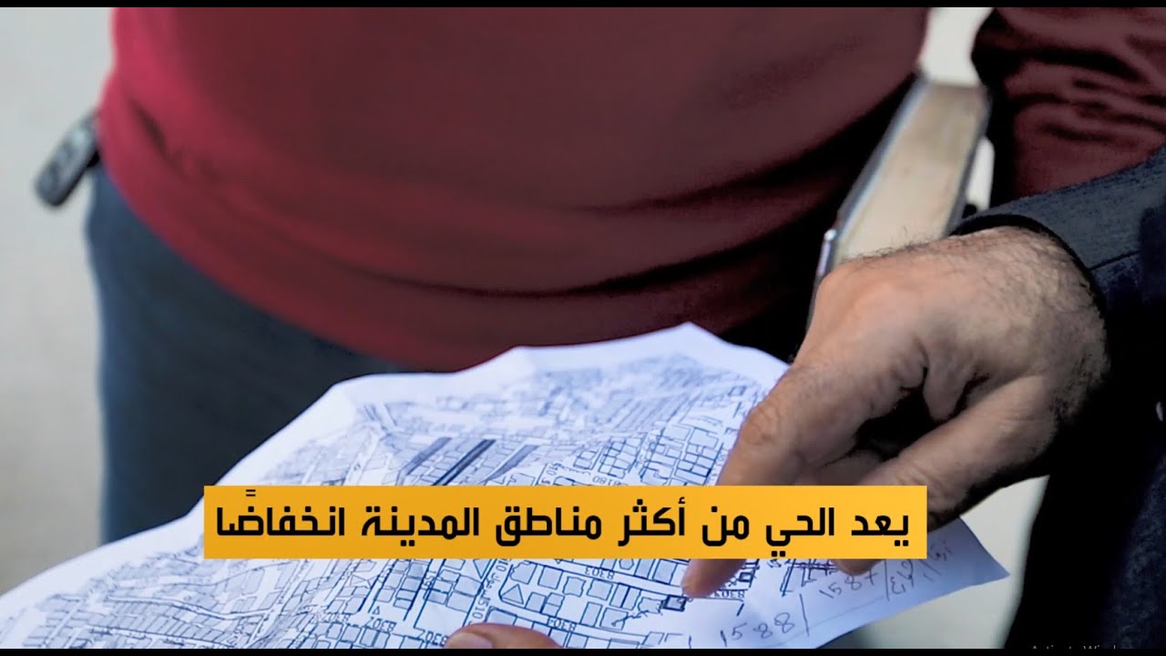 جولة رئيس بلدية غزة في حي المنارة