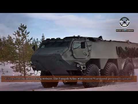 Finland Military to buy 91 armored vehicles from Patria