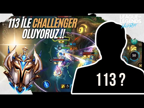 113 ile CHALLENGER’a SON ADIM! – 2v5 Tarihi Maç !!