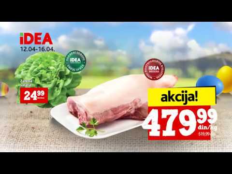 IDEA uskršnja akcija 12. - 16.04.2017.