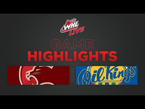 WHL Highlights: Cougars (4) at Oil Kings (3) OT - January 21, 2023