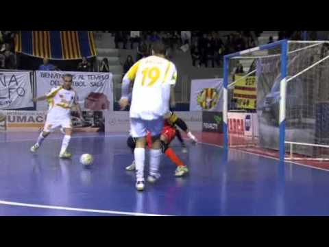 Marfil Santa Coloma 4-1 Umacon Zaragoza / Campeonato Espanhol 2012/13 - 14° Jornada