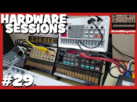 Hardware Session #29 | Korg Volca Bass, Sample, FM, & Keys w/ Arturia Keystep