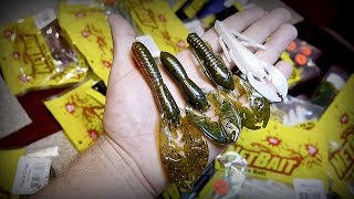 BEST Bass Fishing Craw BAITS | HUGE Unboxing!!!