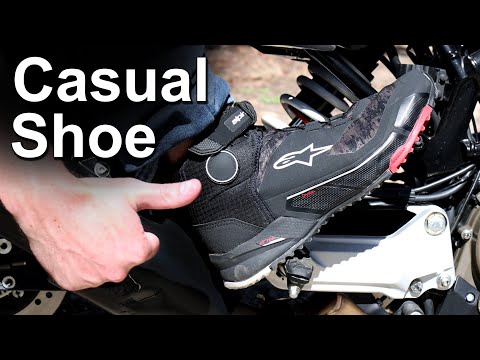 Casual Motorcycle Shoe? Alpinestars CR-X Drystars!