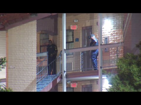 Police chase at Days Inn