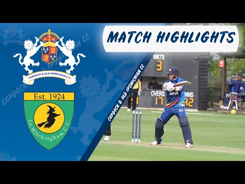 Copdock & OI CC 1st XI vs Great Witchingham CC 1st XI 12th June 2021 - Full Match Highlights