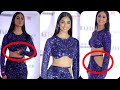 Sini Shetty In Blue Stylish Designer Costume At Grazia Young Fasion Awards Miss Femina India 2022
