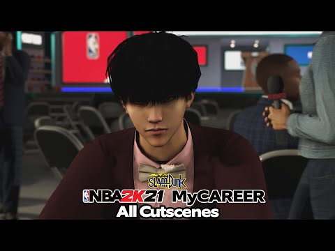 NBA 2K21 Full MyCareer Slam Dunk Mod Story - All Cutscenes