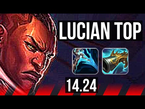 LUCIAN vs JAX (TOP) | KR Challenger | 14.24