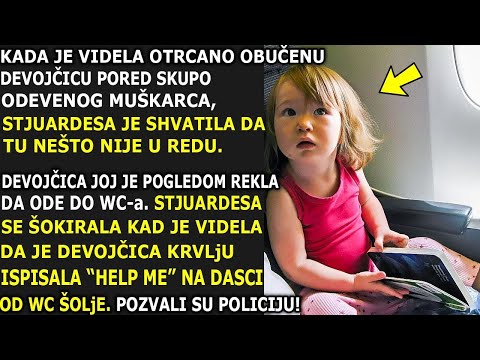 STJUARDESA VIDELA KAKO DEVOJČICA ŠVRlJA "UPOMOĆ", A ZATIM JOJ DEVOJČICA POTAJNO GURNULA OVO U DŽEP!