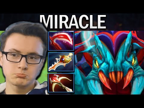Weaver Gameplay Miracle with Rapier - Dota 7.35
