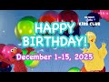 December 1 15 2025 Birthday Buddies PBS Kids