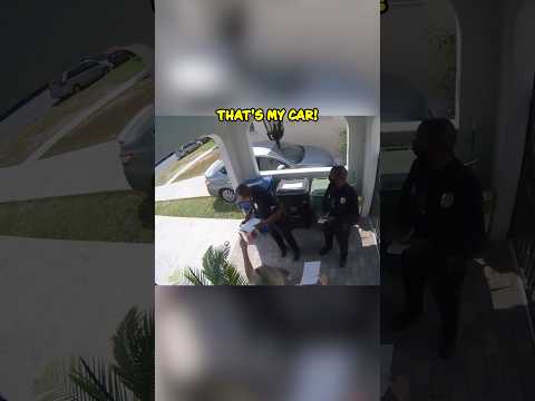 Stolen Car Drives by During Police Report – Wild Recovery! 😱 #shorts