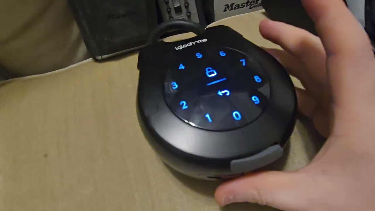 igloohome Schlüsselsafe Lockbox Schwarz