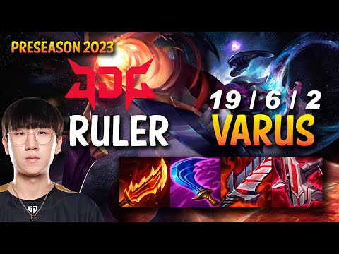 JDG Ruler VARUS vs KALISTA ADC - KR Ranked