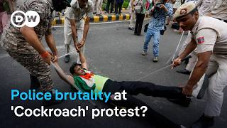 New Delhi police clash with anti-government protesters, injuring 60 demonstrators