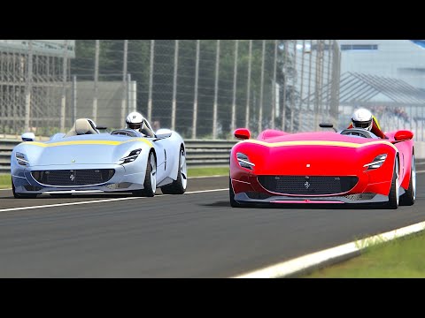 Ferrari Monza SP1 vs Ferrari Monza SP2 - Monza
