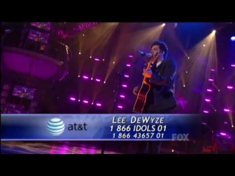 Lee Dewyze - "The Boxer" 1st Song on American Idol 2010 Top 2