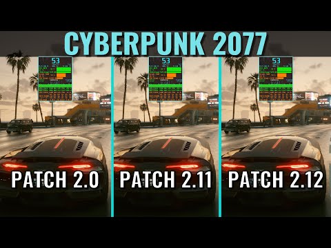 Cyberpunk 2077 - Patch 2.12 - RTX 3070 - 1440p - Benchmark