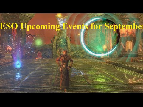 ESO Upcoming Events for September