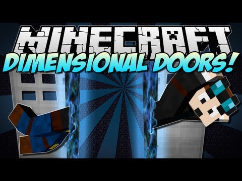 Minecraft | DIMENSIONAL DOORS! (Create your own Dimensions!) | Mod Showcase [1.5.2]