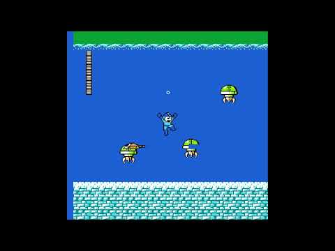 Rockman 4 Luokeren 7 Xiyang Xia De Zhandou Dive Man Perfect Run