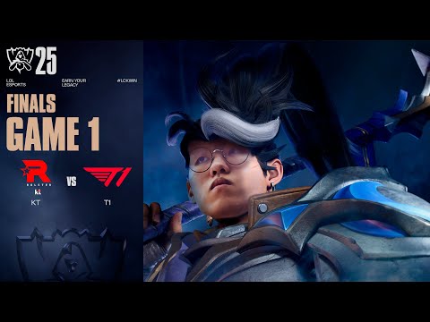 神 짜오너 | KT vs T1 게임 1 하이라이트 | 결승전 | 2025 월드 챔피언십